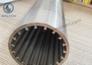 Wholesale Slot 60 Johnson Wire Screen Wedge Shaped Filter Element For Screening from china suppliers