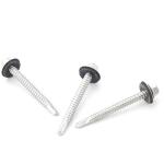 Hex Head Self Drilling Screws With Rubber Washer Metal Stainless Steel Tek