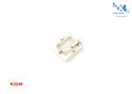 Zinc Alloy Metal Square Belt Pin BuckleLight Gold Color For Shoes 9mm Inner Size