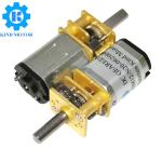 Micro dc 12mm square metal 1:100 1:150 1:210 1:298 1:1000 reduction ratio gear