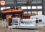 Grass Carp Floating Fish Feed Pellet Machine , Wet Steam Fish Feed Manufacturing