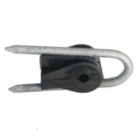 3.8mm Galvanized Steel Staple Wood Post Electric Fence Insulator