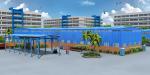ISO Certified Prefabricated Steel Structure Warehouse 1000 Square Meter