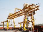 50T Truss Gantry Construction Crane In Storage Yard