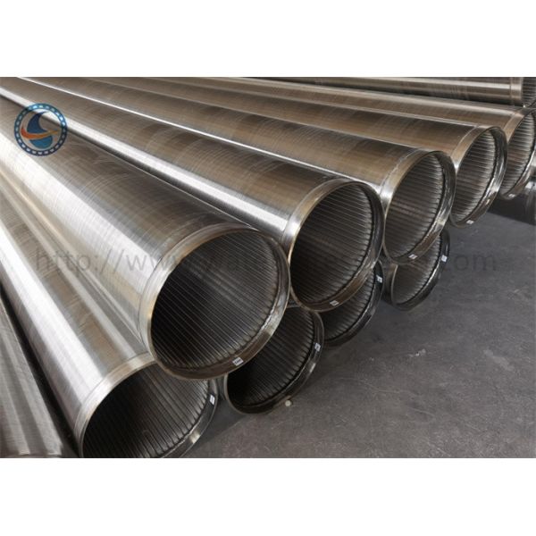 Stainless 304 16" Johnson Water Well Screen Tube For Sand Control