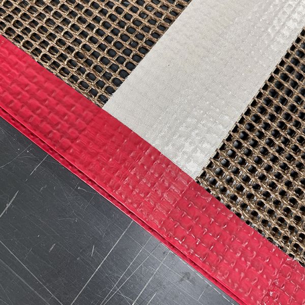 Heat Resistant Uv Dryer Ptfe PTFE Mesh Conveyor Belt For Carpet Mat