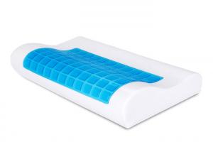 China Private Label Cool Gel Foam Bed Sleeping Pillow , Memory Foam Massage Pillow on sale