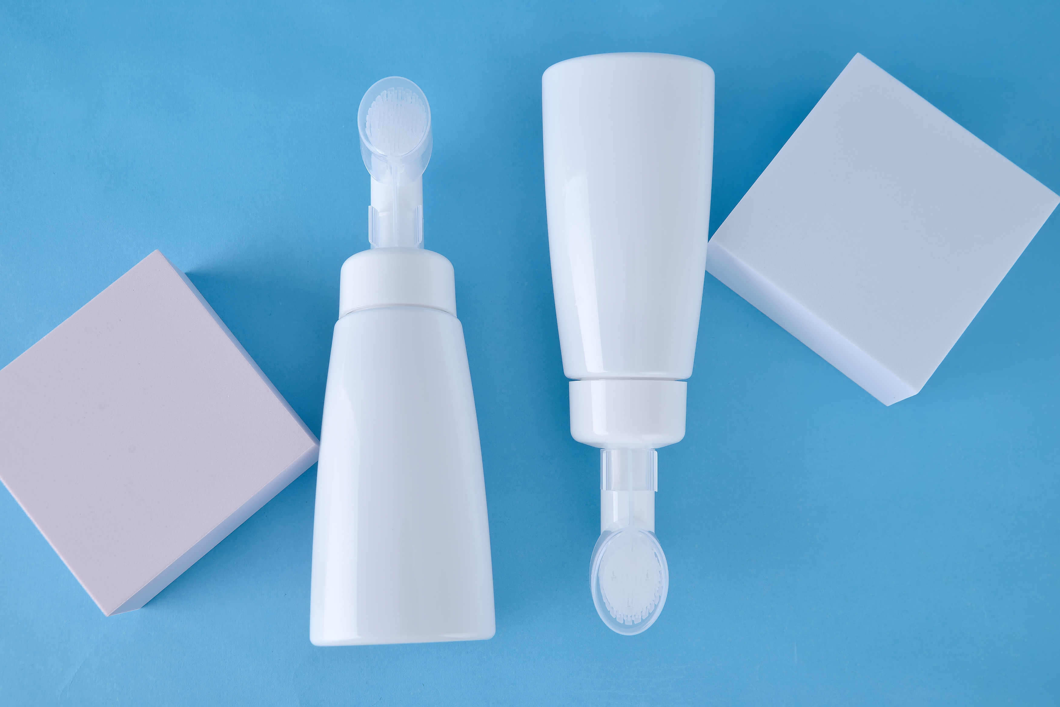 Steady Structure Foam Bottle Pump with Transparent Pump Tube Silicone brush Gasket 1.5MM