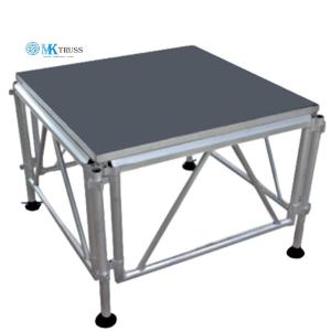 Wholesale 18mm Plywood or 18mm Tempered Glass Platform Material Mobile Stage Red and OEM Offered from china suppliers