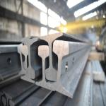 18kg Size Q235B 55Q GB Type Light Railway Parts Accessorles Steel Rail Track