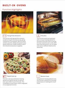 Wholesale Toaster oven in home appliance Kitchen convection Vertical toaster oven GK-QA50 from china suppliers