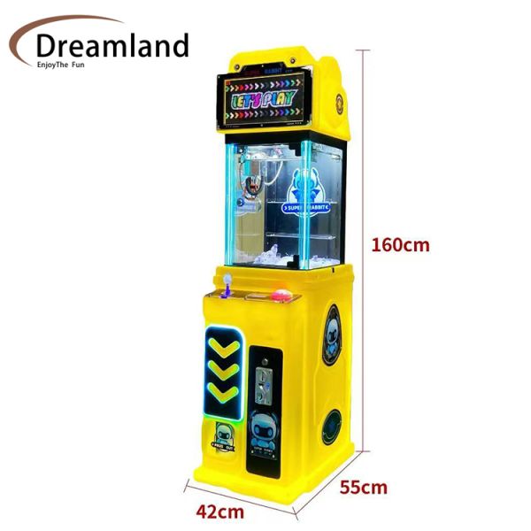 55*42*160cm Claw Game Machine for Amusement Game Center Fun and Exciting 220V/300W Power