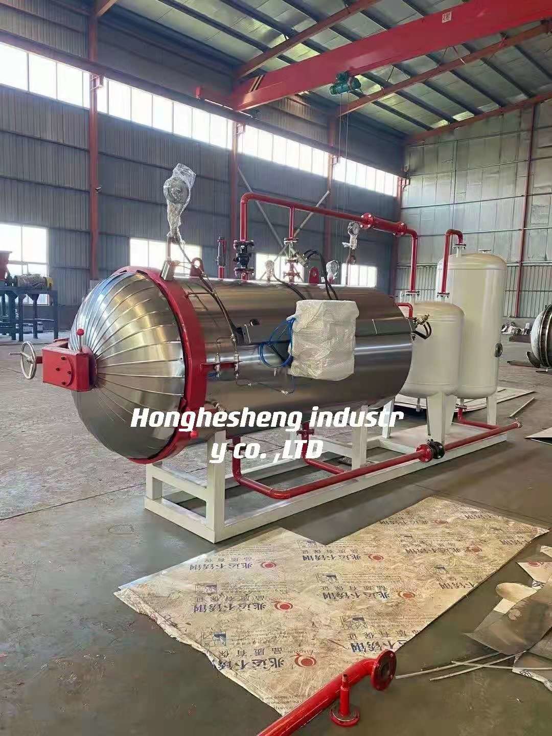 Harmless Poultry Waste Treatment Equipment Line 0.65MPa for Dead Animal