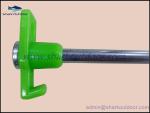 Outdoor camping steel tent pegs with plastic header