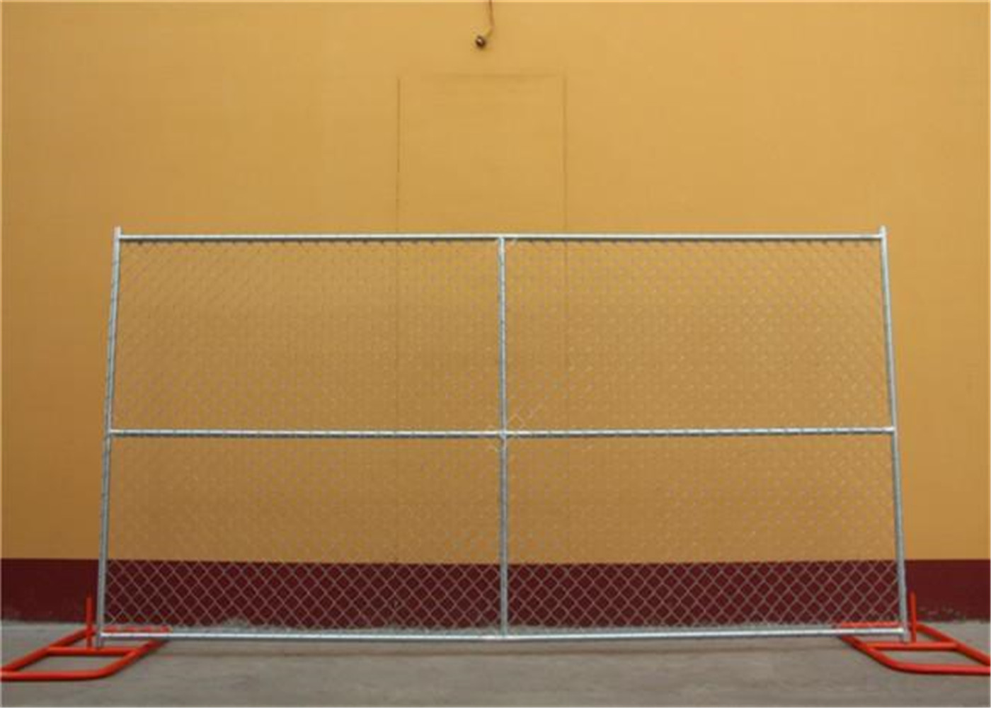 6ft x 12ft ,8ft x 12ft, 4ft x 12ft temporary chain link fence mesh 2"x2"/(50mm x 50mm) 2¼"x2¼"(57mmx57mm)