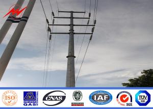 Wholesale 69kv hot dip galvanized electrical power pole for power transmission from china suppliers