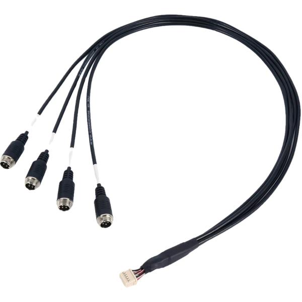 ODM / OEM Low Loss Industrial Wire Harness Four In One For Semiconductor Device