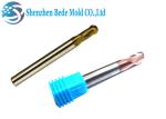 Vertical Type Ball End Cutter 2 Flute Carbide End Mill 0.001mm Tolerance
