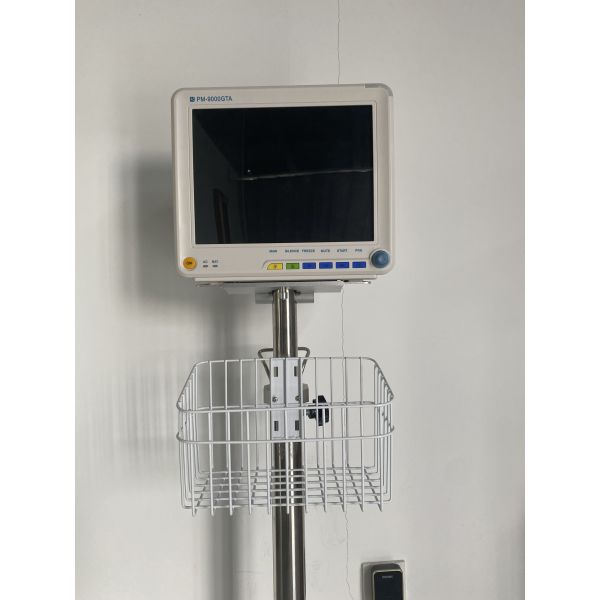 Portable Multi Parameter Patient Monitor with 12.1 Inch Display and Trolley/Wall Bracket for ICU