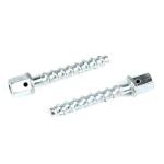 M10 Electroplated HEX Flange Thread Rod Anchor for Bolt Screws in Heating