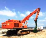 20 Ton-85 Ton Excavator Pile Driver Arm Boom For Cat Hitachi Komatsu pile arm