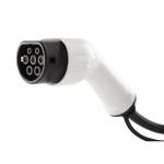 IEC 62196-2 Type 2 Tethered Cable Coiled EV Charging Cable 22KW 32A 480V