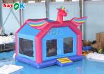 Moon Inflatable Bouncers For Party Unicorn Jumping Bounce Castle House With