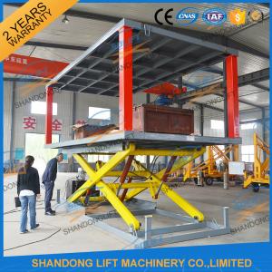 Wholesale Hydraulic Electric Type Portable Fixed In Ground Car Lift For Parking With CE from china suppliers