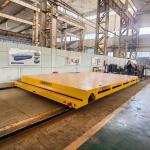 China 40 Tons Material Transfer Trolley Low Voltage Track Transfer Cart for sale