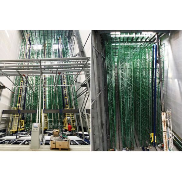 Single Deep Pallet Stacker ASRS