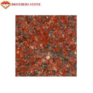 Wholesale India Ruby Red Granite Stone Tiles High Polished Cut - To - Size For Vase from china suppliers