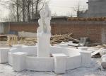Luxury Decorative Landscaping Stone For Villa Garden Hand Carved White Marble