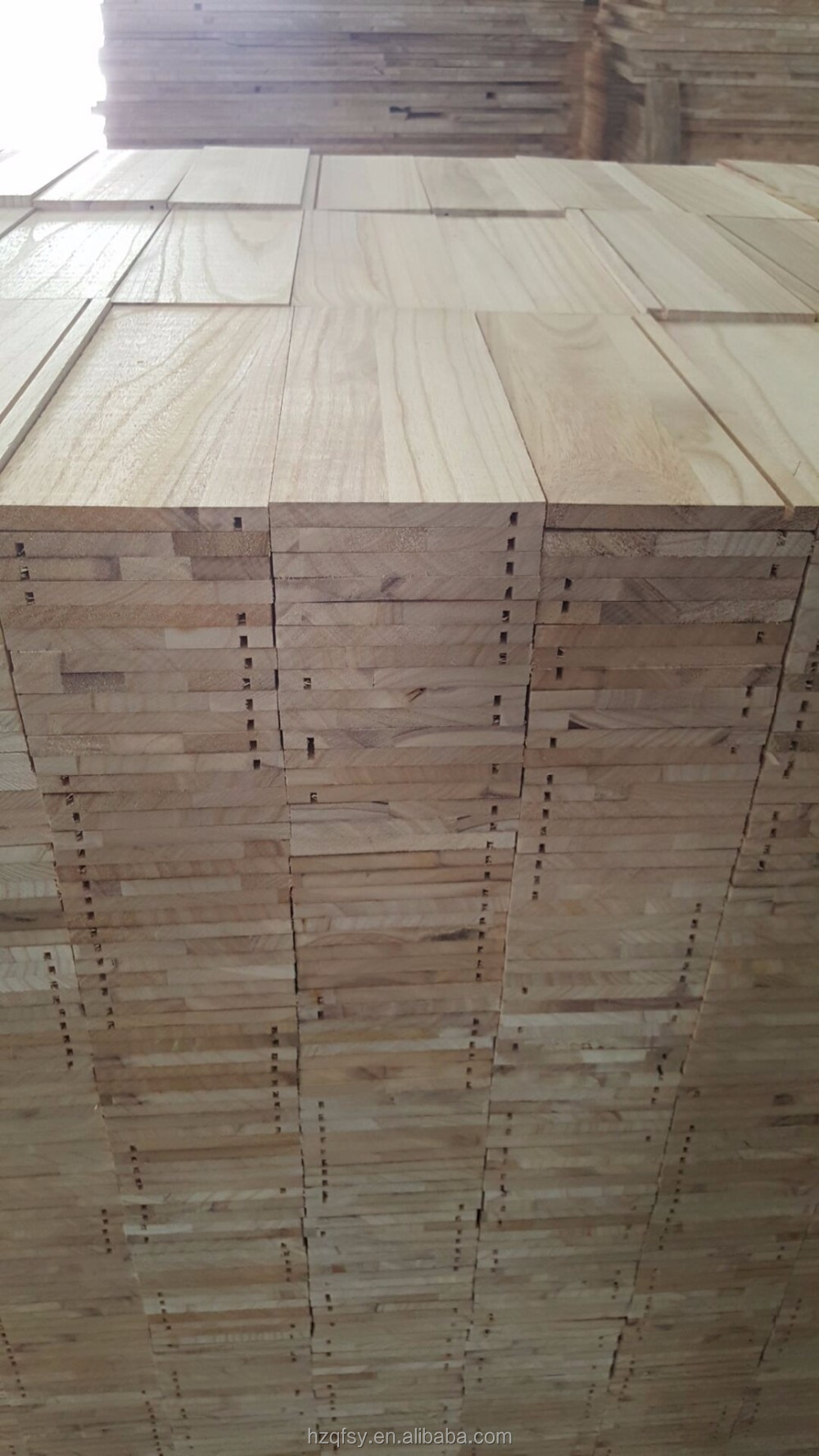 Eco Friendly 2440x1220 or 1200x600 or Customized Paulownia Board with Natural Wood