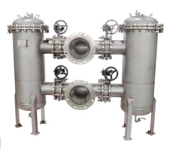 62 KG Weight Stainless Steel Bag Filter Housing System Micron Options for Food