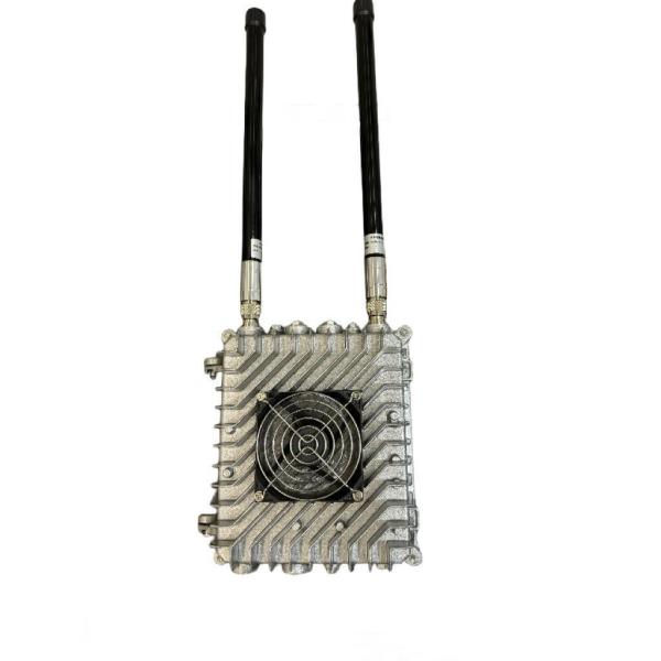 433MHz 900MHz Aluminum Enclosures Fpv Killer System , 2 Band Against Drone