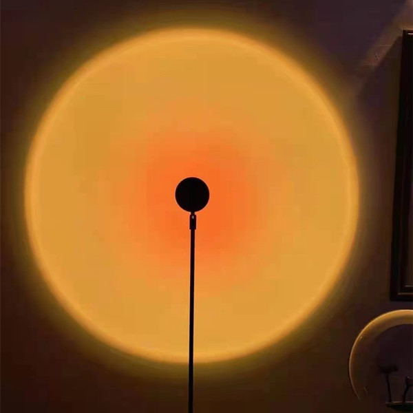 Mini Adjustable Rod 5w Sunset Light Lamp For Tiktok Or Youtube Or Bedside