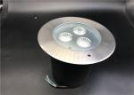 Warm White 3Pcs Cree LED Underground Light 3 X 6 Watt RGBW 4 In 1 Color Ra > 80