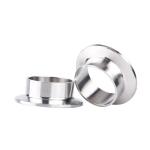 Stainless Steel 304 316 SMS Tri Clover Ferrule/Nipple Silver Clamp Connection