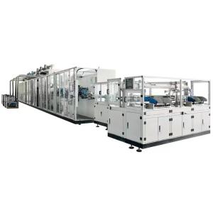 Wholesale Factory production of baby diaper machine sanitary napkin with semi-automatic machines from china suppliers
