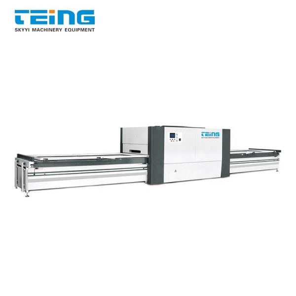 Vacuum Pumping Speed 100m3/h Wood Door PVC Foil Laminating Machine with Hot