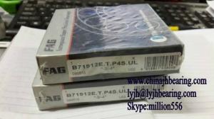 Wholesale B71912.E.T.P4S.UL FAG machine tool main spindle bearing,45x68x12mm,angular contact ball bearing from china suppliers