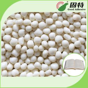 Wholesale EVA White Granlue Hot Melt Glue For Bookbinding , Milk White Hot Melt Adhesive Pellets Good Like Henkel from china suppliers