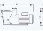 SPA1005 Swimming Pool Water Pumps For Swimming Pool