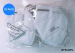 Eco - Friendly KN95 Face Mask With Earloop / FDA Respirator Mask