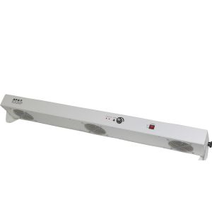Three Fan Overhead Ionizer Static Elimination Blower Convenient To Clean