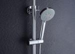 Solid Brass Round Rain Shower Set 3 Way Water Flow ROVATE High Durability