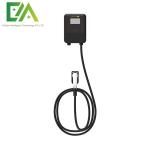 7KW 11KW 22KW Black Wall-Mounted Electric Vehicle Single Gun AC Charging Pile /