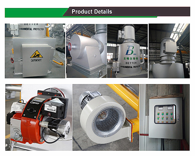 Customized Garbage Machine Portable Waste Incinerator Burner Weight KG 50 kg