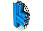 Customized Anti Oxidation Aluminium Window Profiles 8um - 10um Film Thickness
