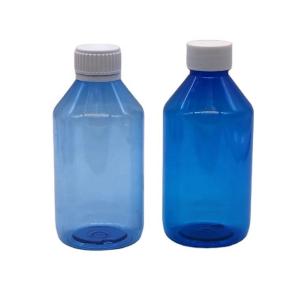 Wholesale Custom Color 250ML PET Plastic Liquid Bottle Screw Cap and Color Option Included from china suppliers